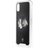 NHL Chicago Blackhawks Black Background iPhone XS Clear Case
