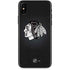 NHL Chicago Blackhawks Black Background iPhone XS Skin