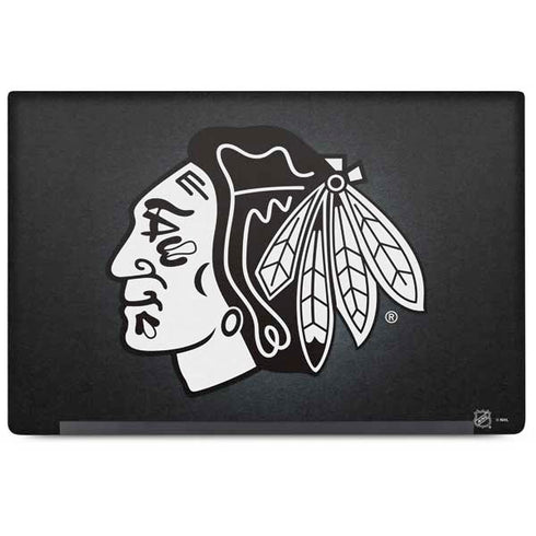 NHL Chicago Blackhawks Black Background Dell Latitude Skin
