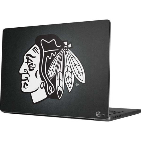 NHL Chicago Blackhawks Black Background Apple MacBook Pro 14-inch Skin