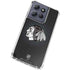 NHL Chicago Blackhawks Black Background Moto G 5G (2025) Clear Case