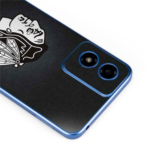 NHL Chicago Blackhawks Black Background Moto G Play 4G (2024) Skin
