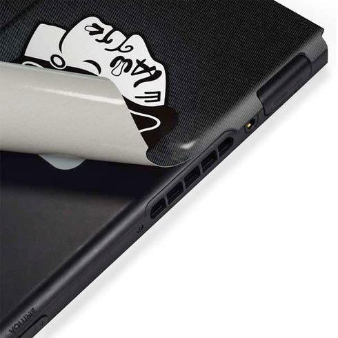 NHL Chicago Blackhawks Black Background Nintendo Switch Bundle Skin