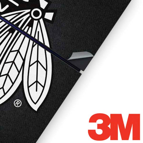NHL Chicago Blackhawks Black Background PS4 Console and Controller Bundle Skin