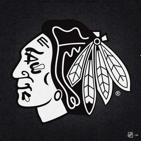 NHL Chicago Blackhawks Black Background PS4 Console Skin