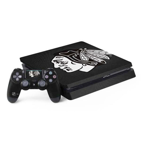 NHL Chicago Blackhawks Black Background PlayStation PS4 Skins