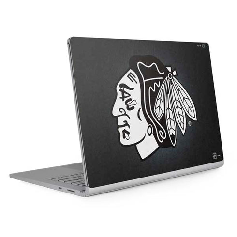 NHL Chicago Blackhawks Black Background Surface Book 2 15in Skin