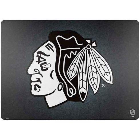 NHL Chicago Blackhawks Black Background Surface Laptop 7 13.8in Skin