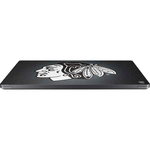 NHL Chicago Blackhawks Black Background Surface Laptop 7 13.8in Skin
