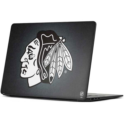 NHL Chicago Blackhawks Black Background Surface Laptop 7 15in Skin
