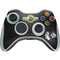 NHL Chicago Blackhawks Black Background Xbox 360 Wireless Controller Skin