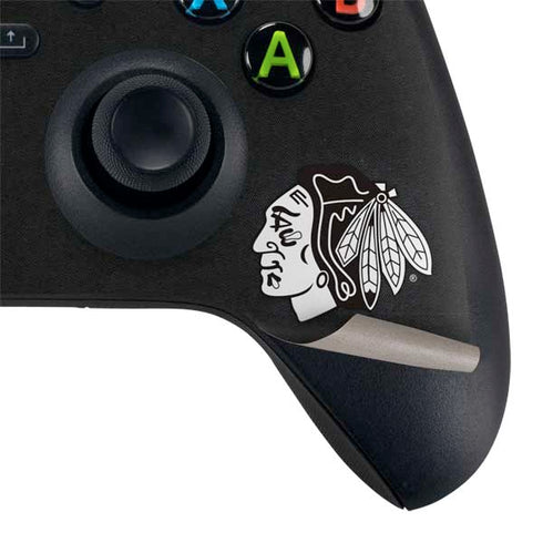 NHL Chicago Blackhawks Black Background Xbox Series X Bundle Skin
