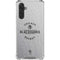 NHL Chicago Blackhawks Black Text Galaxy A17 Clear Case