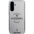 NHL Chicago Blackhawks Black Text Galaxy A36 5G Clear Case