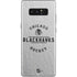 NHL Chicago Blackhawks Black Text Galaxy Note 8 Skin