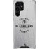 NHL Chicago Blackhawks Black Text Galaxy S22 Ultra Clear Case