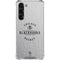 NHL Chicago Blackhawks Black Text Galaxy S24 FE Clear Case