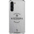 NHL Chicago Blackhawks Black Text Galaxy S24 FE Clear Case
