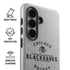 NHL Chicago Blackhawks Black Text Galaxy S26 Impact Case