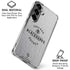 NHL Chicago Blackhawks Black Text Galaxy S26 Plus Clear Case