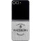 NHL Chicago Blackhawks Black Text Galaxy Z Flip6 Skin