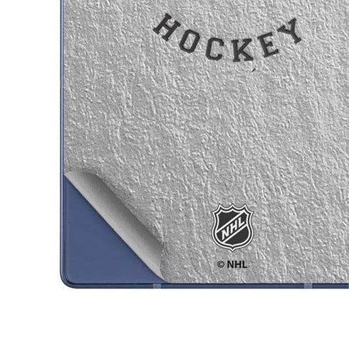 NHL Chicago Blackhawks Black Text Galaxy Z Fold6 Skin