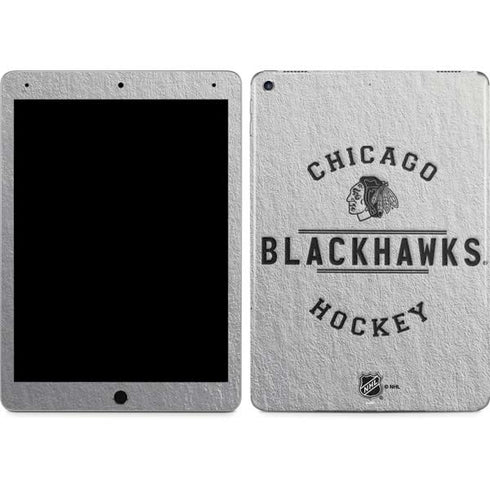 NHL Chicago Blackhawks Black Text iPad Skins
