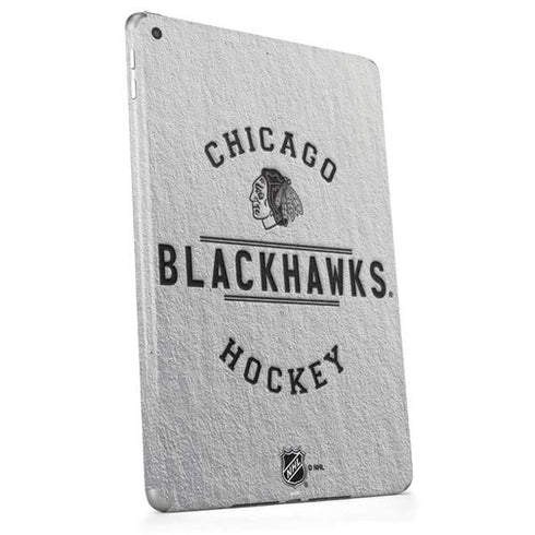 NHL Chicago Blackhawks Black Text Apple iPad Skin