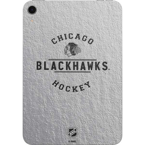NHL Chicago Blackhawks Black Text Apple iPad Mini Skin