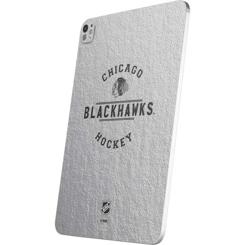 NHL Chicago Blackhawks Black Text iPad Pro 13in M4 (2024) Skin