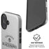 NHL Chicago Blackhawks Black Text iPhone 16 Plus Magsafe Impact Case