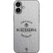 NHL Chicago Blackhawks Black Text iPhone 16 Plus Skin