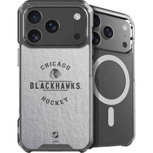 NHL Chicago Blackhawks Black Text iPhone 18 Pro MagSafe Case