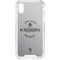 NHL Chicago Blackhawks Black Text iPhone XS Clear Case