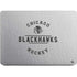 NHL Chicago Blackhawks Black Text Apple MacBook Air Skin