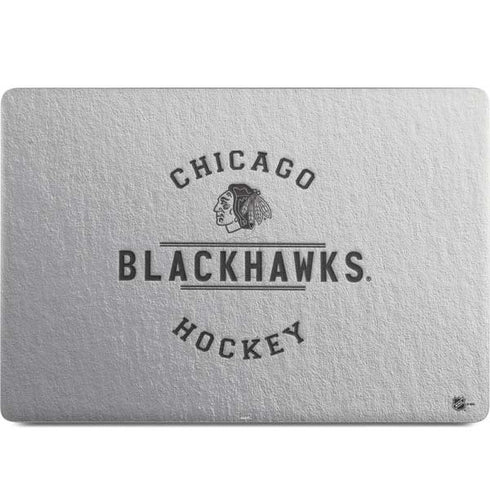NHL Chicago Blackhawks Black Text MacBook Skins