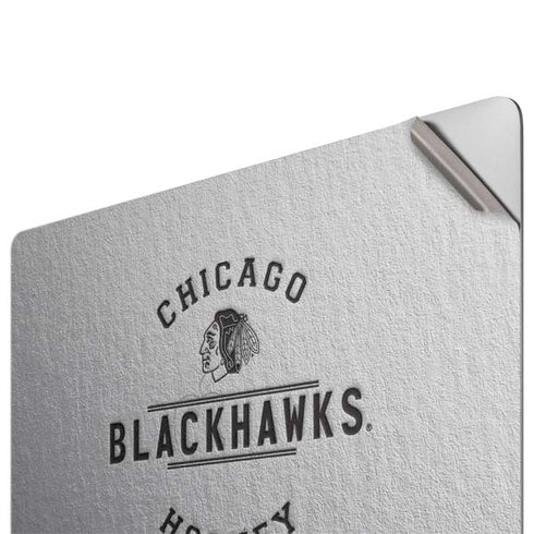 NHL Chicago Blackhawks Black Text Apple MacBook Pro 16-inch Skin