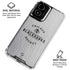 NHL Chicago Blackhawks Black Text Moto G Power 5G (2024) Clear Case