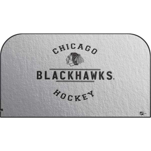 NHL Chicago Blackhawks Black Text Nintendo Switch 2 (2025) with Joy-Con Skin