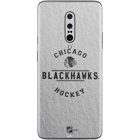 NHL Chicago Blackhawks Black Text OnePlus 7 Pro Skin