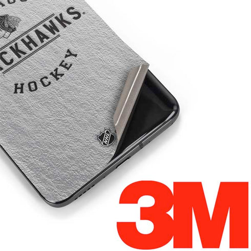 NHL Chicago Blackhawks Black Text OnePlus 7 Pro Skin