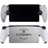 NHL Chicago Blackhawks Black Text PlayStation Portal Remote Player Skin