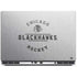 NHL Chicago Blackhawks Black Text Dell Precision Skin