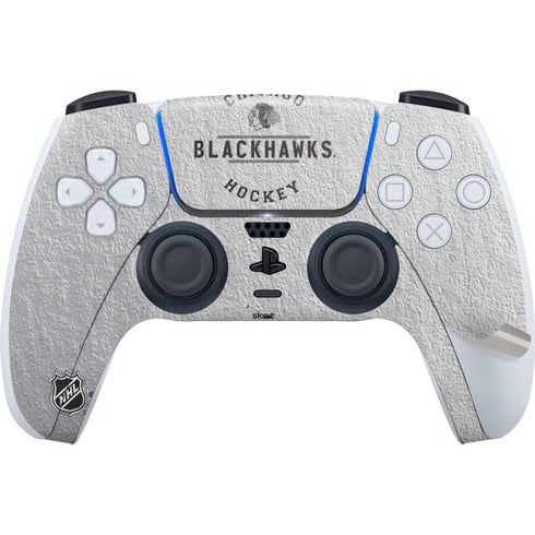 NHL Chicago Blackhawks Black Text PS5 Pro Bundle Skin