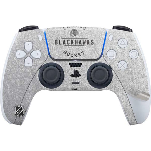 NHL Chicago Blackhawks Black Text PS5 Pro Disk Bundle Skin