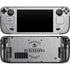 NHL Chicago Blackhawks Black Text Steam Deck Handheld Gaming Computer Skin