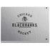 NHL Chicago Blackhawks Black Text Surface Book 2 13.5in Skin