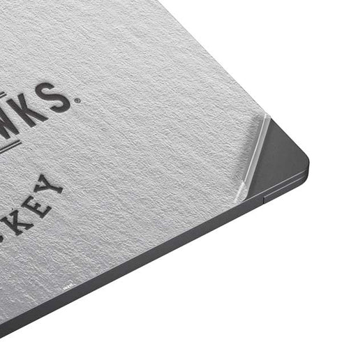 NHL Chicago Blackhawks Black Text Surface Laptop 7 15in Skin