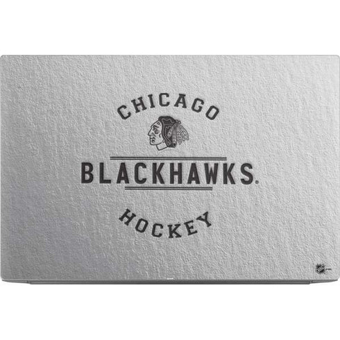 NHL Chicago Blackhawks Black Text Dell XPS Skin