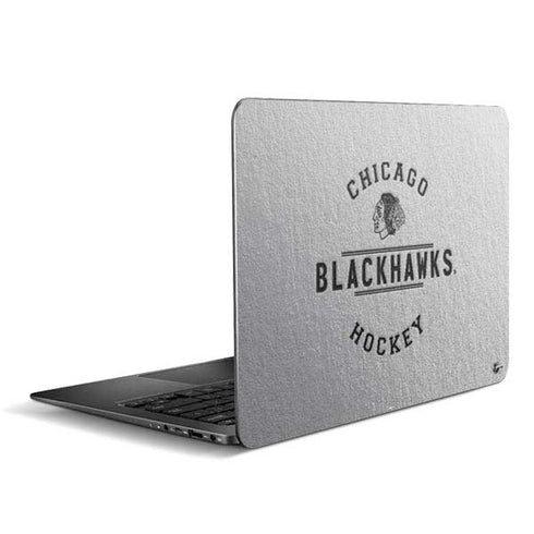 NHL Chicago Blackhawks Black Text Zenbook UX305FA 13.3in Skin